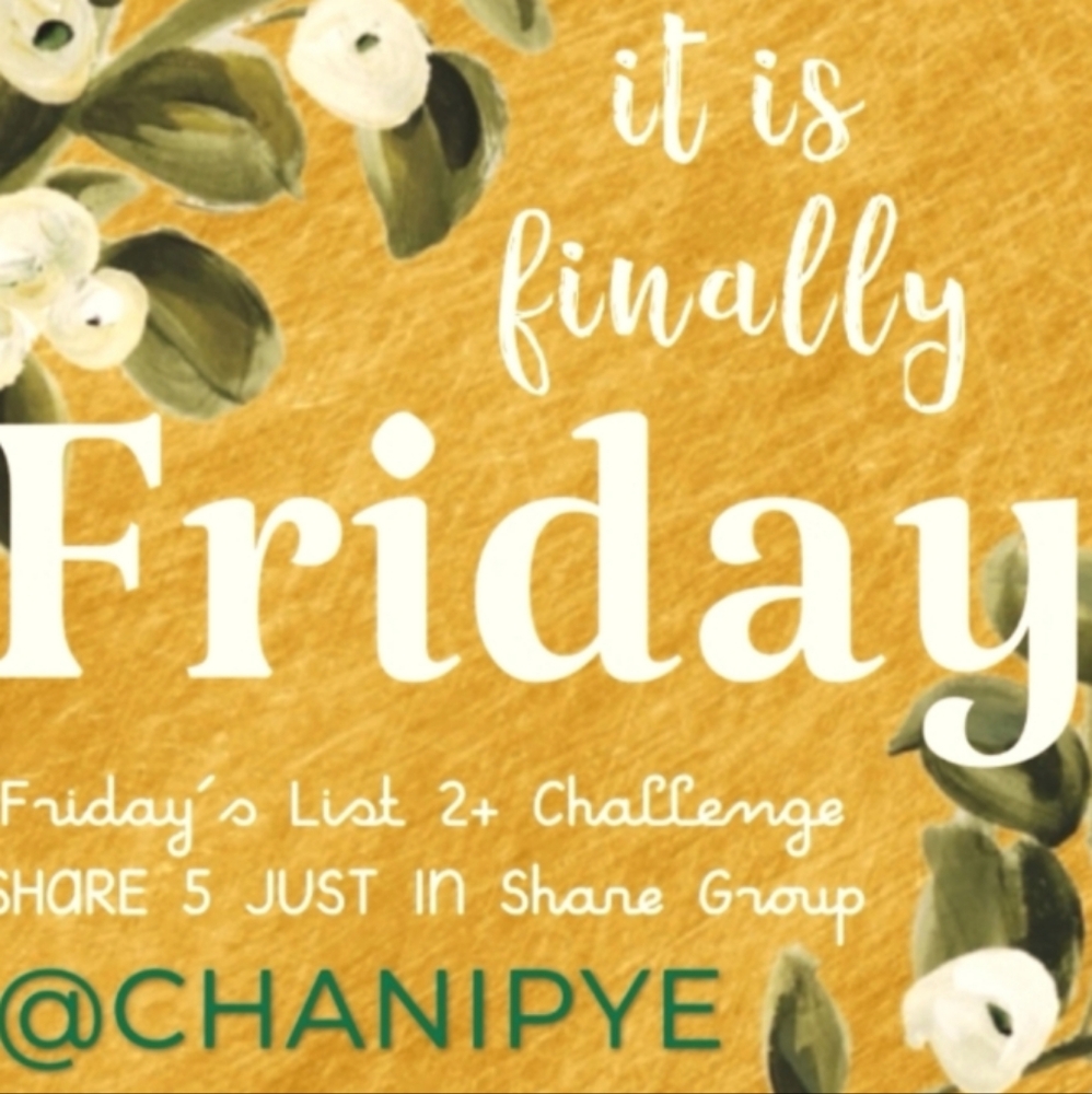 7/31 HAPPY FRI🌺YAY'S Just In SHARE CHALLENGE is OPEN!